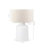 Opviq Lámpara de Mesa Color Crema AYD - 2532
